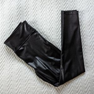 Faux leather leggings